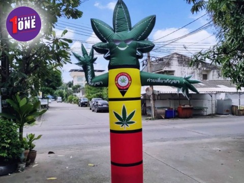 ตุ๊กตาลมโบกมือสั่งทำตามแบบ